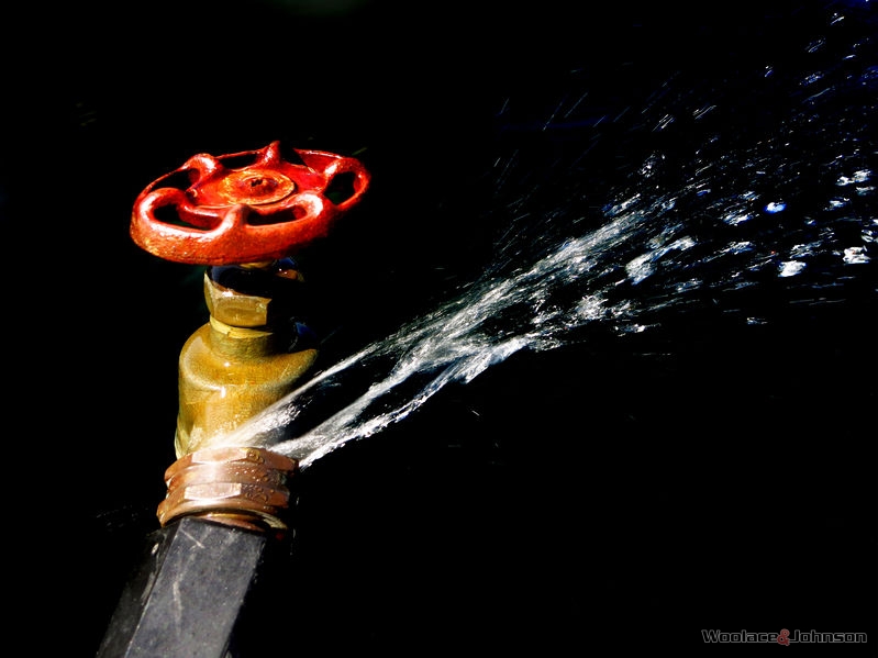 leaking faucet and plumbing emergency