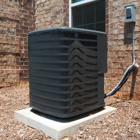 HVAC system outside